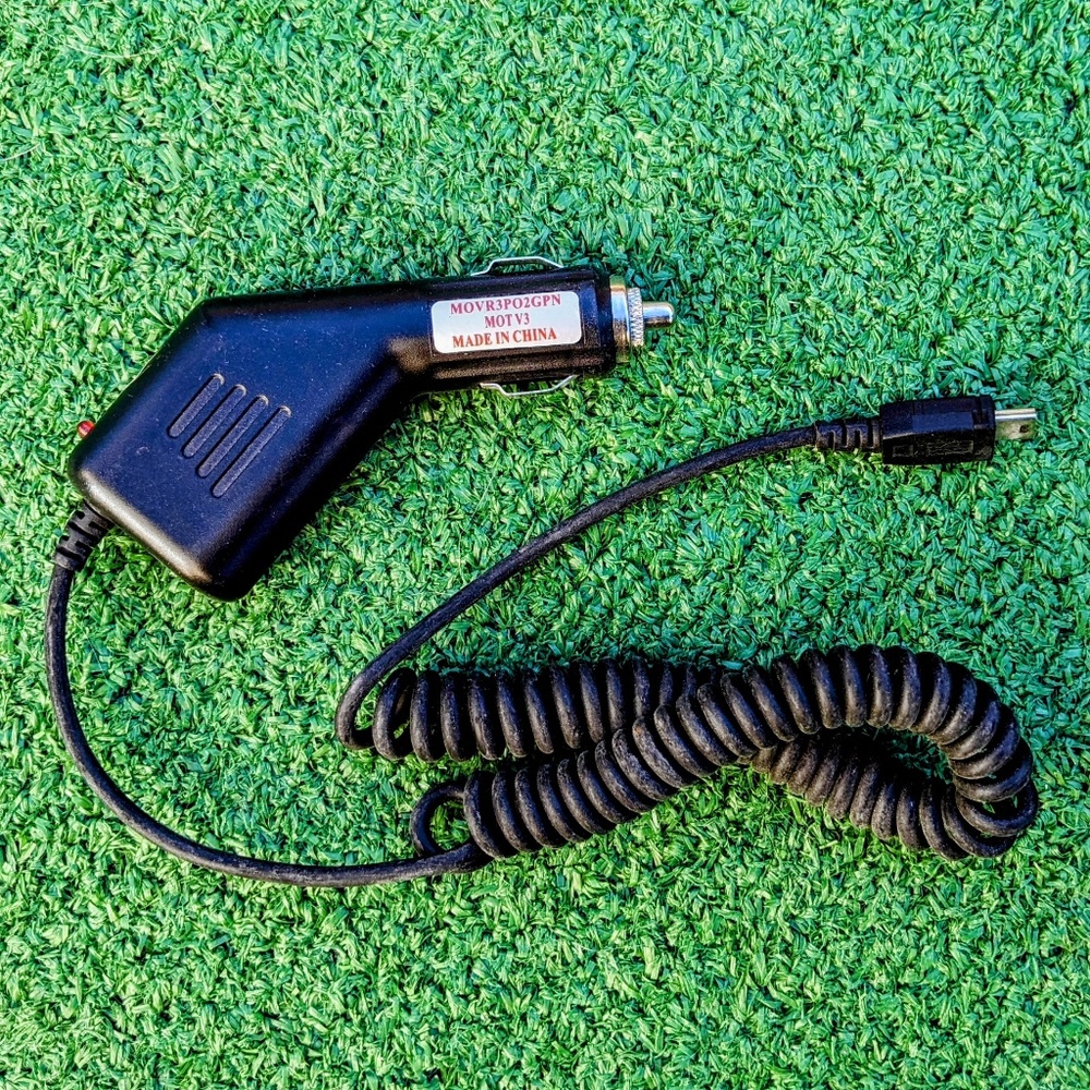 Universal Car Charger Adapter 5-Pin Mini USB 5ft DC 1A Plug-In Power Supply New